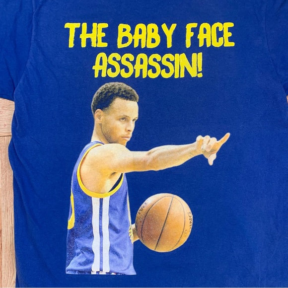Wu-Tang x Golden State Warriors Shirt Large Steph Curry Parking Lot Tee GSW RARE - Picture 10 of 14